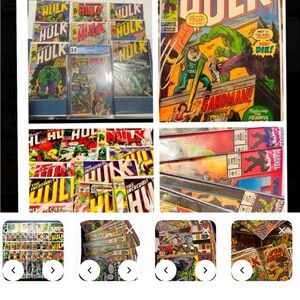 Marvel Hulk Comic Book Lot Huge Collection CGC Silver Age